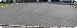 Before JCore Driveway Sealcoating sealed the driveway